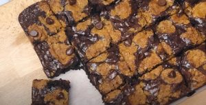 Brookies (Brownie and Chocolate Chip Cookie Bars)