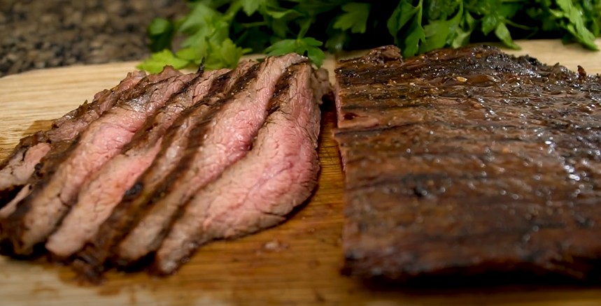 Brown Sugar Garlic Flank Steak Recipe