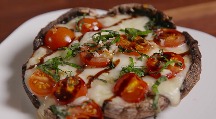 caprese stuffed portobello mushrooms recipe