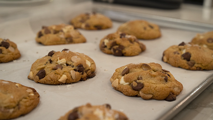 caramel white chocolate cookies recipe