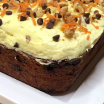 carrot cake loaf quick bread recipe