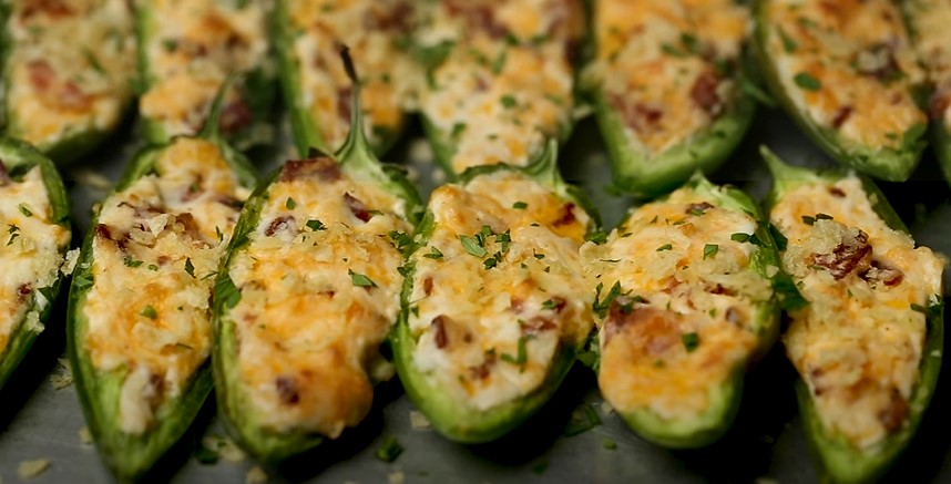 Cheeseburger Stuffed Jalapeno Poppers Recipe