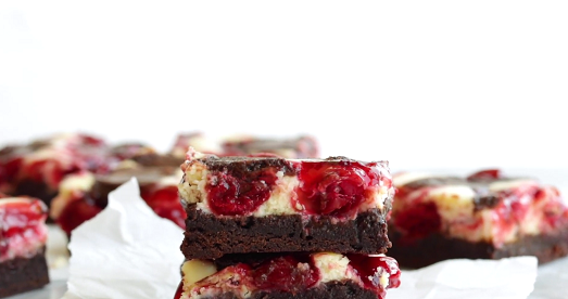 cherry cheesecake brownies recipe