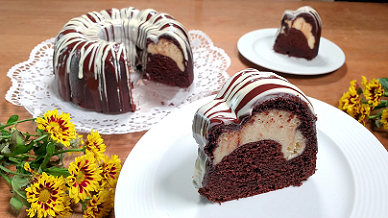 Chocolate Cream Cheese Bundt Cake