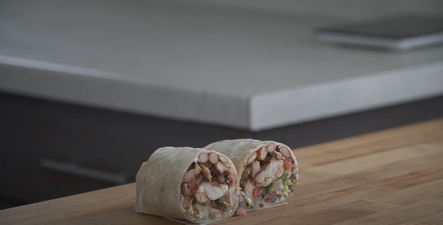 Chicken and Bean Burritos Recipe