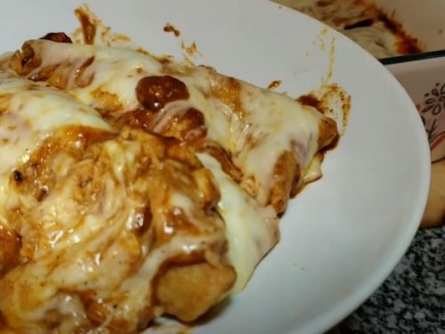 Chicken and Tortilla Enchilada Bake Recipe