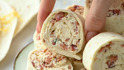 chicken bacon ranch pinwheels recipe