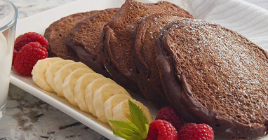 chocolate cake pancake recipe