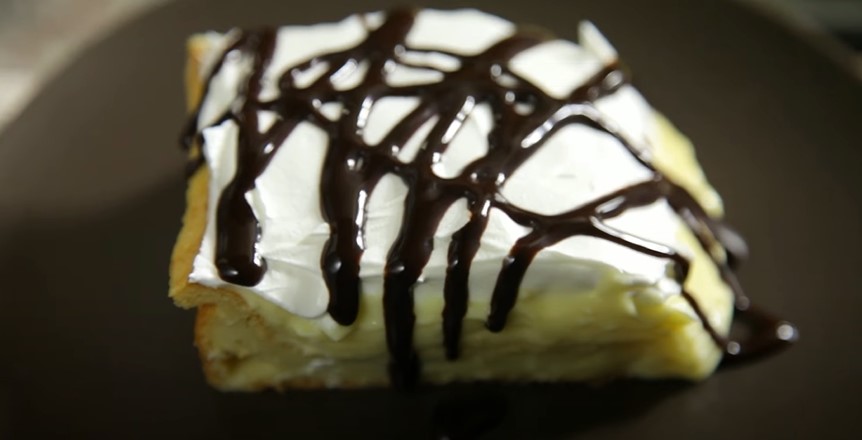 Chocolate Eclair Squares Recipe