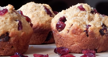 cranberry cardamom spice muffins recipe