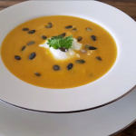 creamy pumpkin soup with smoked paprika recipe