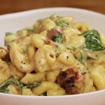 creamy tuscan chicken mac and cheese recipe