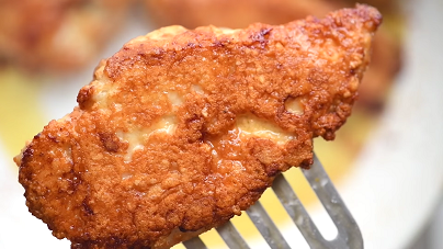 crispy parmesan crusted chicken recipe