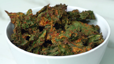 crunchy kale chips recipe