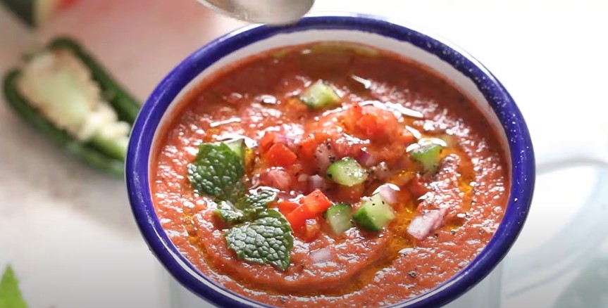 Cucumber-Watermelon Soup Recipe