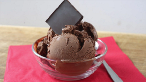 dark chocolate ice cream recipe