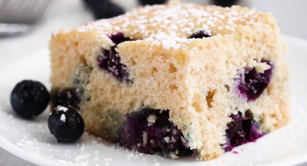 easy blueberry buttermilk cake recipe