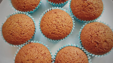 eggless ginger pudding muffins recipe