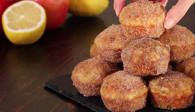 eggnog doughnut muffins recipe