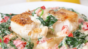 fish florentine recipe