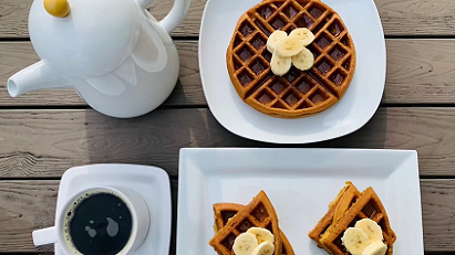 fluffy whole wheat waffles recipe