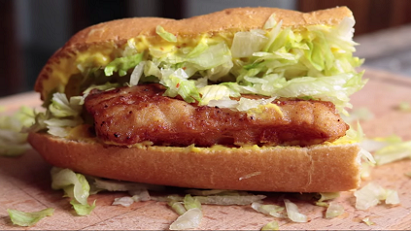 fried catfish sandwich with spicy mayonnaise recipe