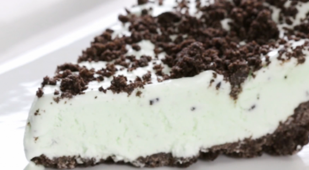 frozen mint chocolate chip pie recipe