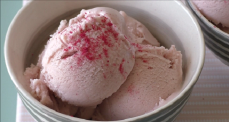 frozen raspberry custard recipe