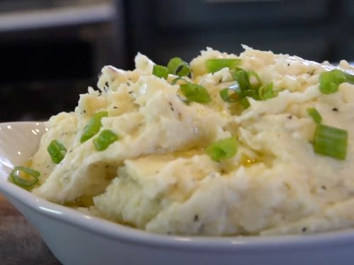 Garlic Herb Mashed Potatoes Recipe