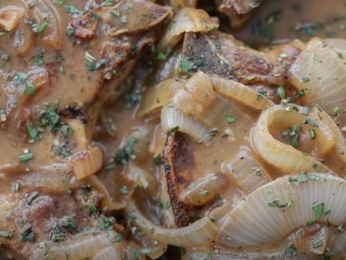 Glorified Onion Pork Chops Recipe