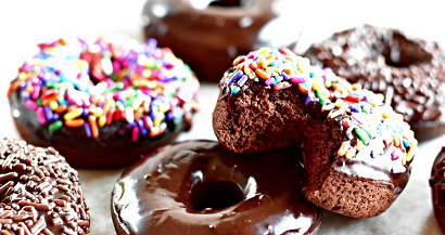 gluten free chocolate cake donuts recipe