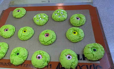 gooey monster eye cookies recipe