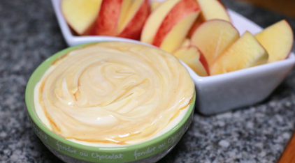 granola caramel apple fruit dip recipe