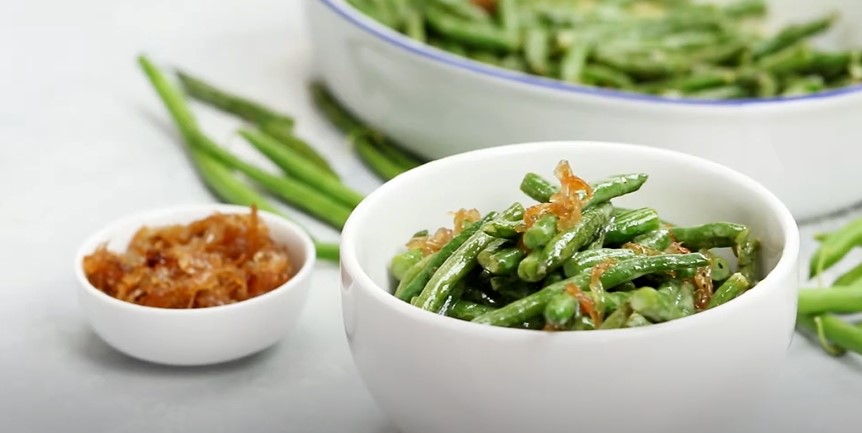 Green Beans with Caramelized Shallots Recipe