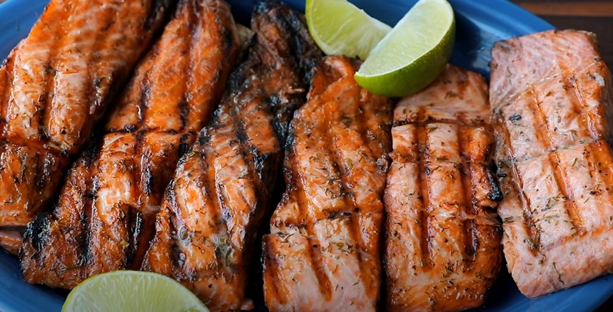 Grilled Honey Lime Salmon Recipe