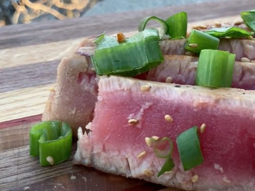 Grilled Niçoise Tuna Steaks Recipe