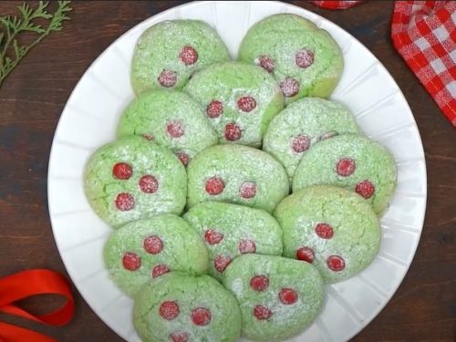 Grinch Cookies Recipe