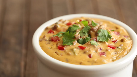 hamburger queso recipe