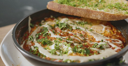 harissa eggs in purgatory recipe