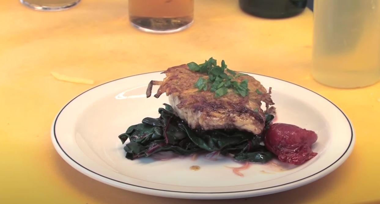 Potato-Crusted Halibut Recipe