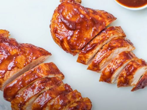 Hoisin-Barbecued Chicken Breasts Recipe