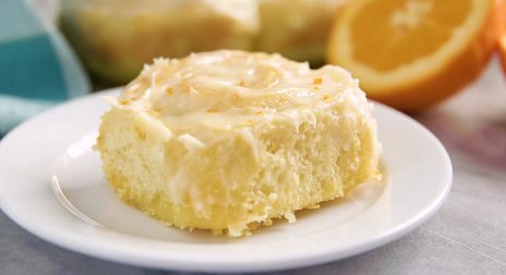 homemade orange sweet rolls recipe