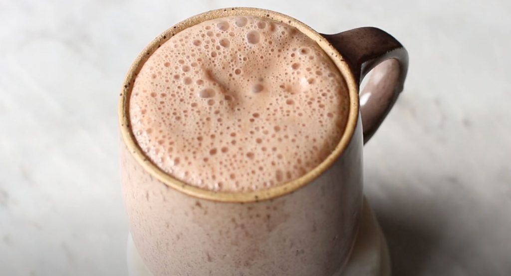 Hot Chocolate with Peanut Butter and Banana Recipe