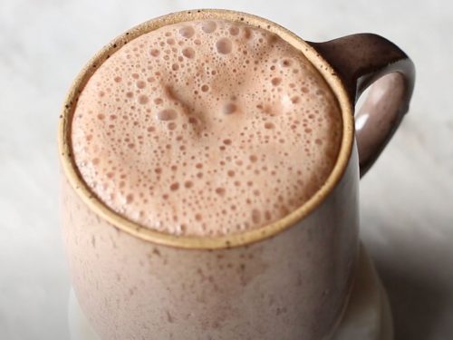 Hot Chocolate with Peanut Butter and Banana Recipe