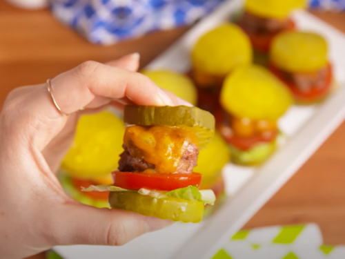 fried pickles mini sliders recipe