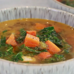 island kale and sweet potato soup recipe