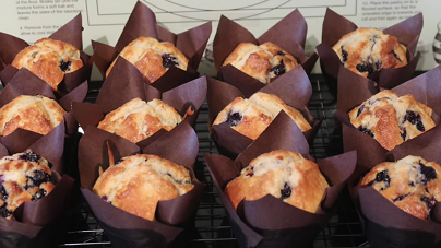 Mom's Homemade Blueberry Muffins | What's Cookin' Italian Style Cuisine