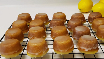 lemon drop mini cakes recipe
