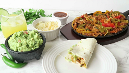 margarita chicken fajitas recipe