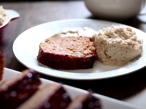 Meatloaf and Buttermilk Mashed Potatoes Recipe